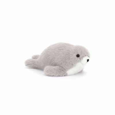 Jellycat Nauticool Grey Seal Australia | 698320WYZ